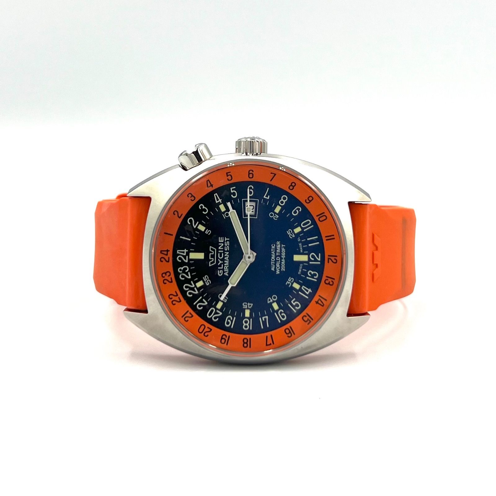 グリシン エアーマン 3856 SST 06 替えベルト 箱付き AIRMAN GYCINE