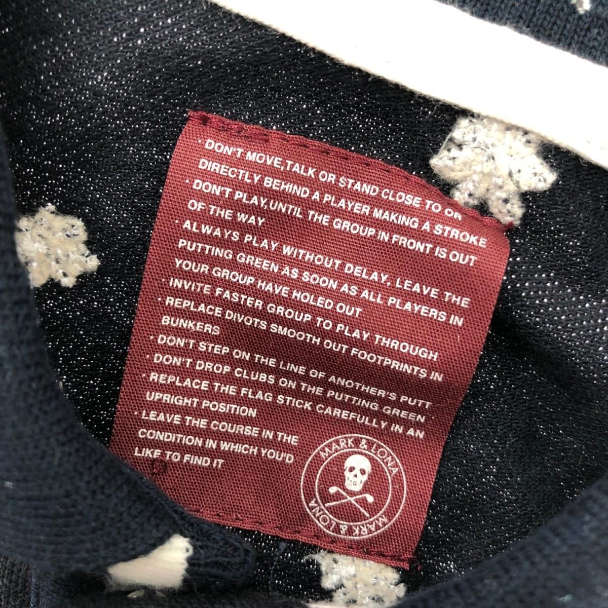 MARK & LONA マークアンドロナ MARK & LONA 半袖ポロシャツ サイズ:M