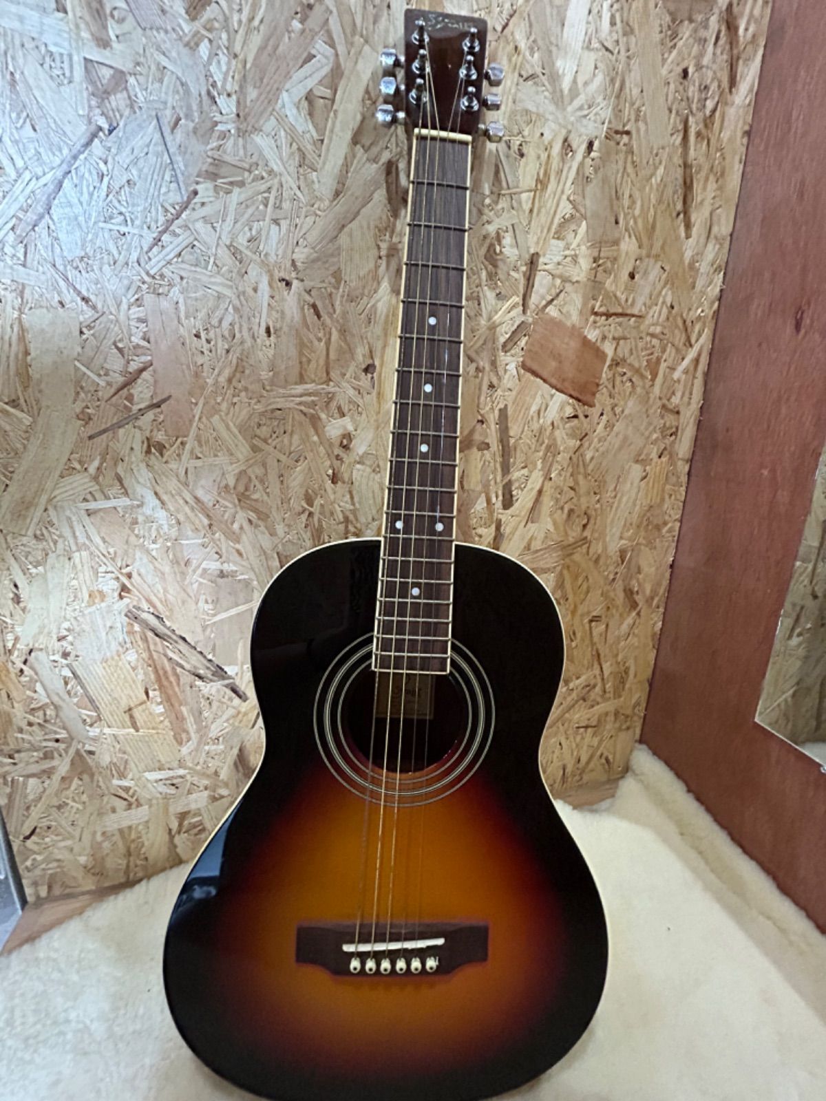 S.Yairi YM-17/VS ミニギター パーラーギター　アコギ　おまけ付 S. Yairi YM-17/VS Parlor Acoustic Guitar (Sunburst) | Reverb
