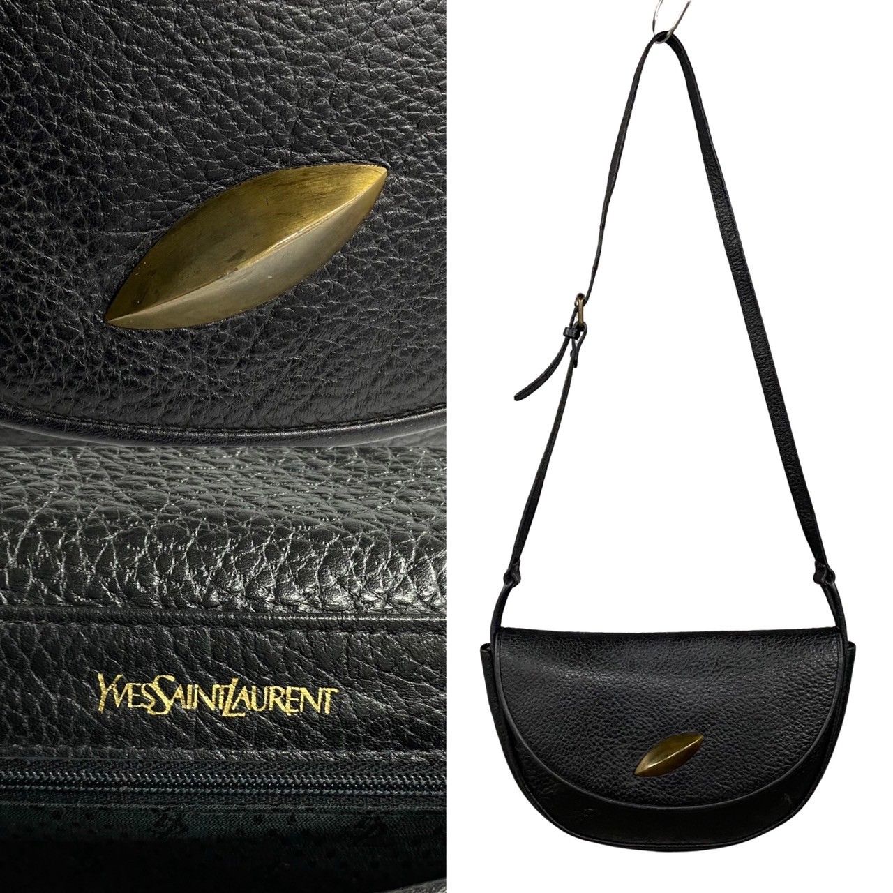 ほぼ 未使用 極 美品 YVES SAINT LAURENT イヴ・サンローラン 