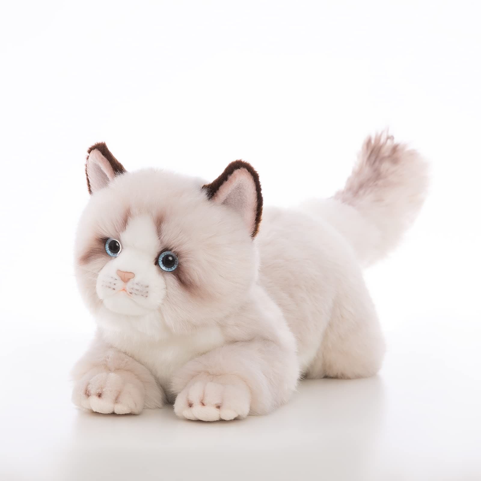 5cm-灰色のラグドール猫ぬいぐるみぬいぐるみ-リアルなアンベイカー猫手作りぬいぐるみプレゼントギフト 快適ライフショップ メルカリ