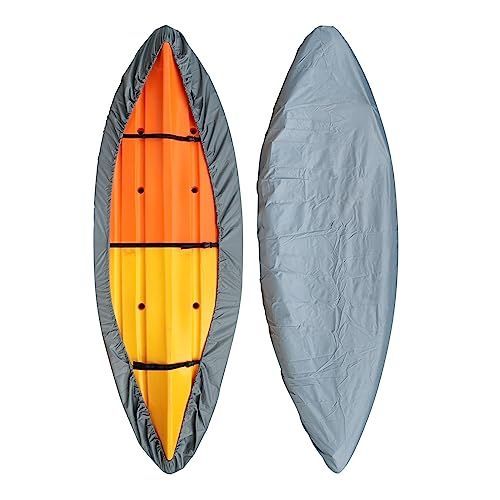 Dark gray_M For kayak length 3.1 - 3.5M LIXADA カヤックカバー防水