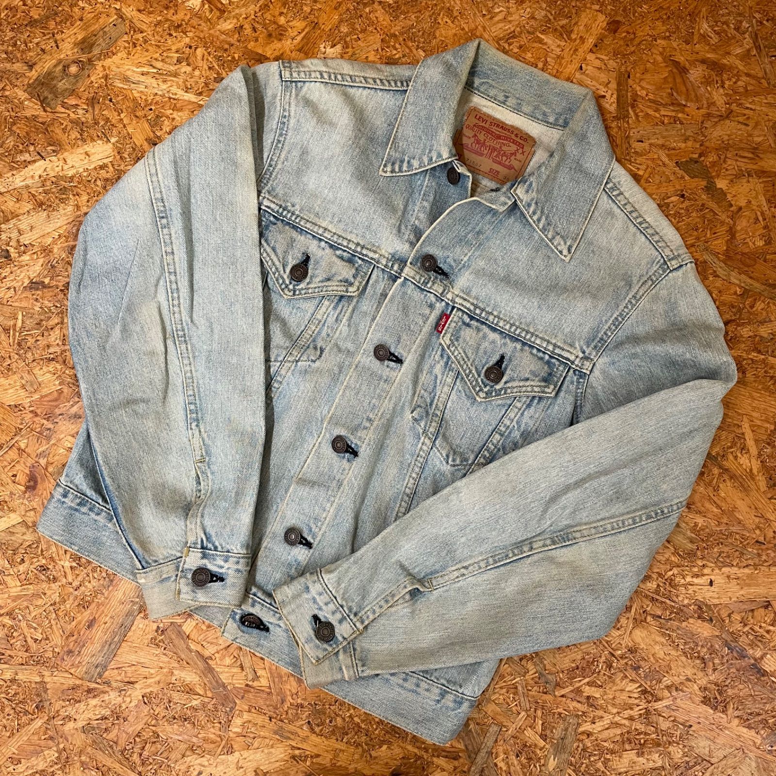 Levi's 71557 BIG E デニムジャケット 38 リーバイス Gジャン