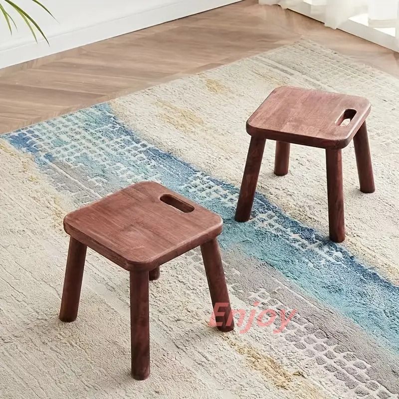 ウッドスツール ミニスツール 椅子 イス スツール ロースツール 低い椅子 足置き 踏み台 北欧 シンプル 木製 おしゃれ コンパクト 子供 キッズ 幼児 小さい かわいい 無垢材 ナチュラル 四角 