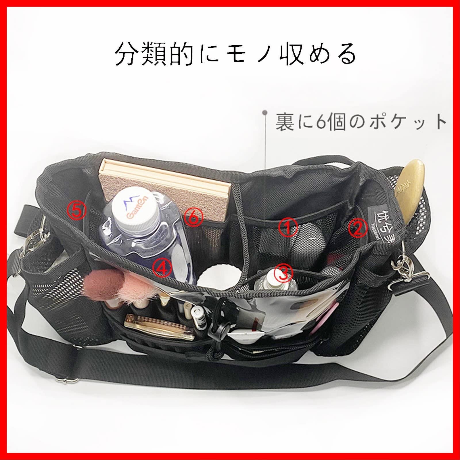 メイクボックス スタジオバッグ 肩掛け メイク現場バッグ 腰かけ メイクウエストバッグ ウエストポーチ 美容師ポーチ 美容師 プロフェッショナル ヘアメイクバッグ 工具袋 プロ