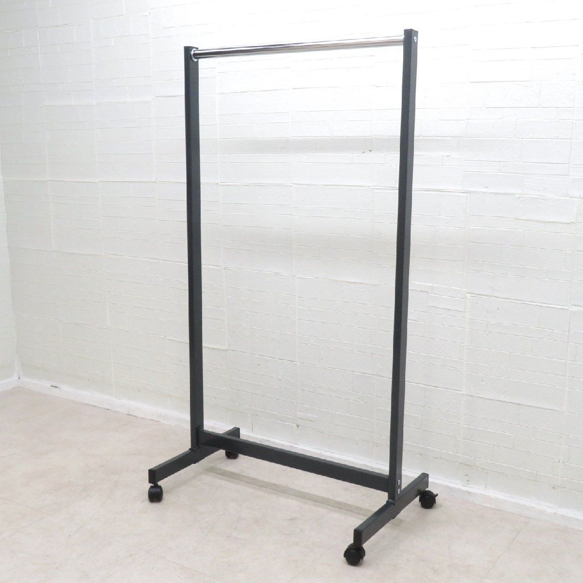 KOKUYO コクヨ ハンガーラック CHH-10 ブラック コートハンガー シンプル 洋服掛け 更衣室 着替え キャスター EG18117 オフィス家具