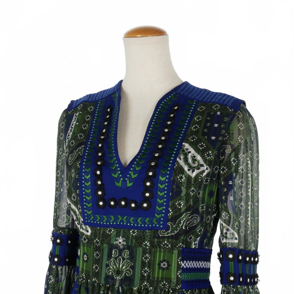 mame Stained Glass Printed Dress - メルカリ