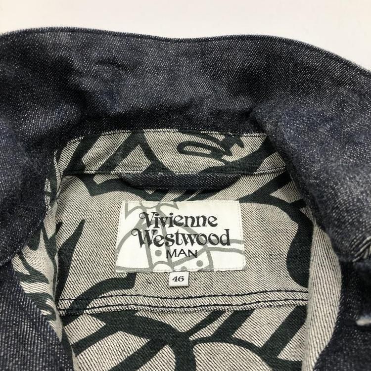中古】Vivienne Westwood MAN デニムジャケット インディゴ