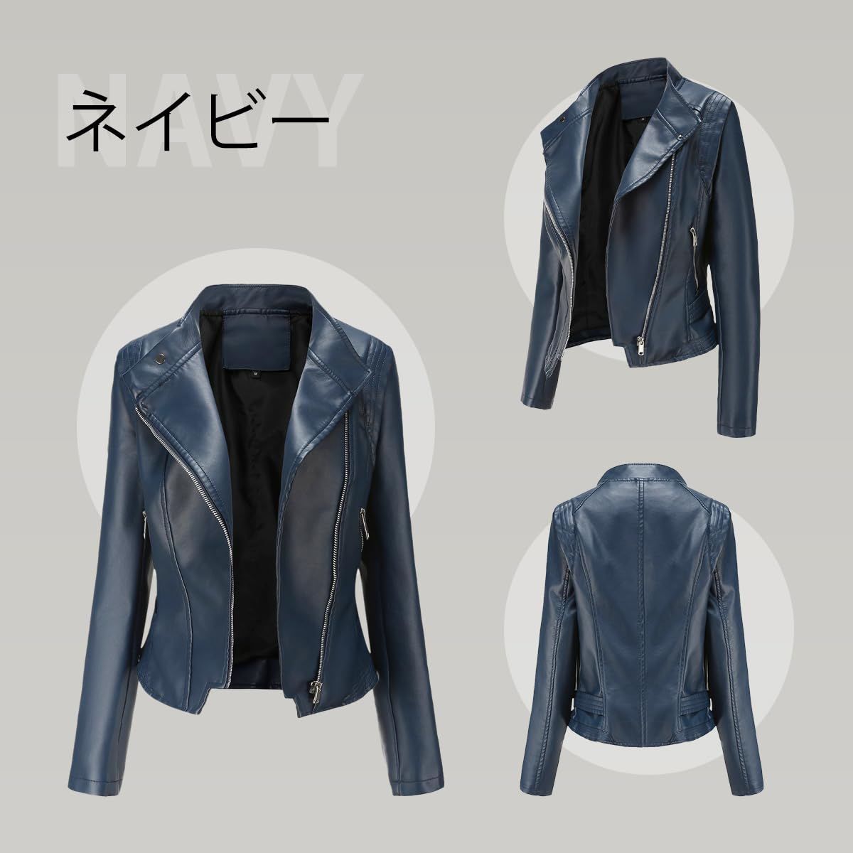 新着商品】シープスキン 羊革 レディース ライダースジャケット