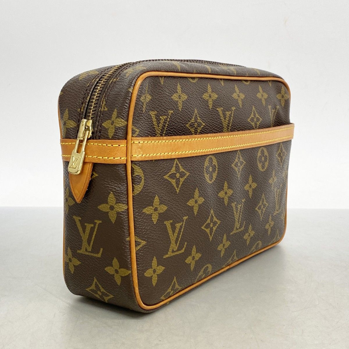 5md4438 ルイヴィトン クラッチバッグ モノグラム コンピエーニュ23 M51847 ブラウン メンズ レディース ユニセックス