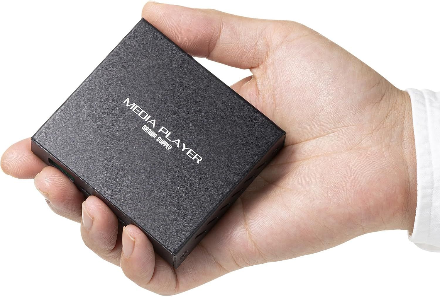 【メディアプレーヤー】サンワサプライ MED-PL2 BLACK MED-PL2【メディアプレーヤー】テレビと接続して、パソコン不要