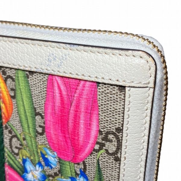  グッチ GUCCI GGフローラ オフィディア 523154 ラウンドファスナー 花柄 長財布 レディース その他 その他