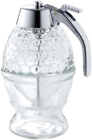 佐藤金属興業(Satokinzoku) SALUS ハニーディスペンサー 受皿式 ガラス