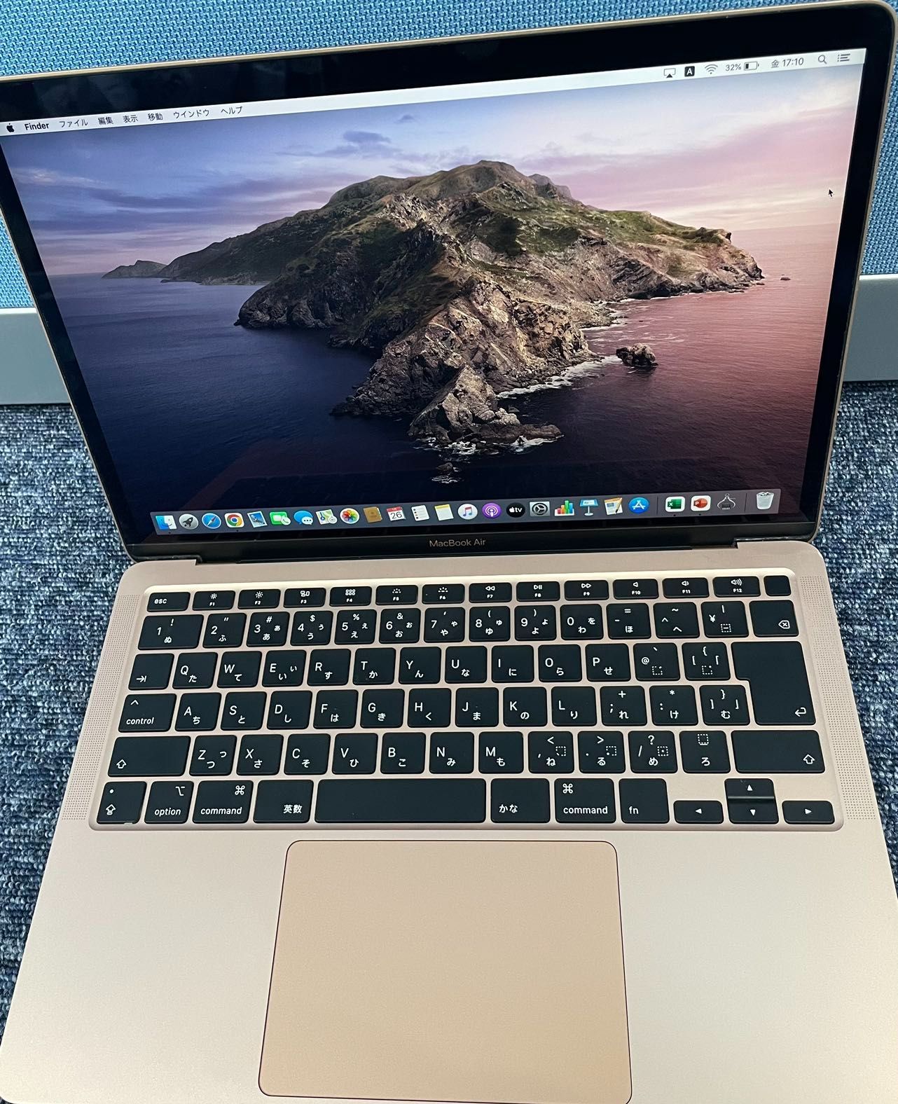 MacBook Air 13インチ 2020モデル A2179 ゴールド  MWTL2J/A