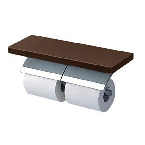 YH63KSS TOTO 棚付二連紙巻器 ペーパーホルダー