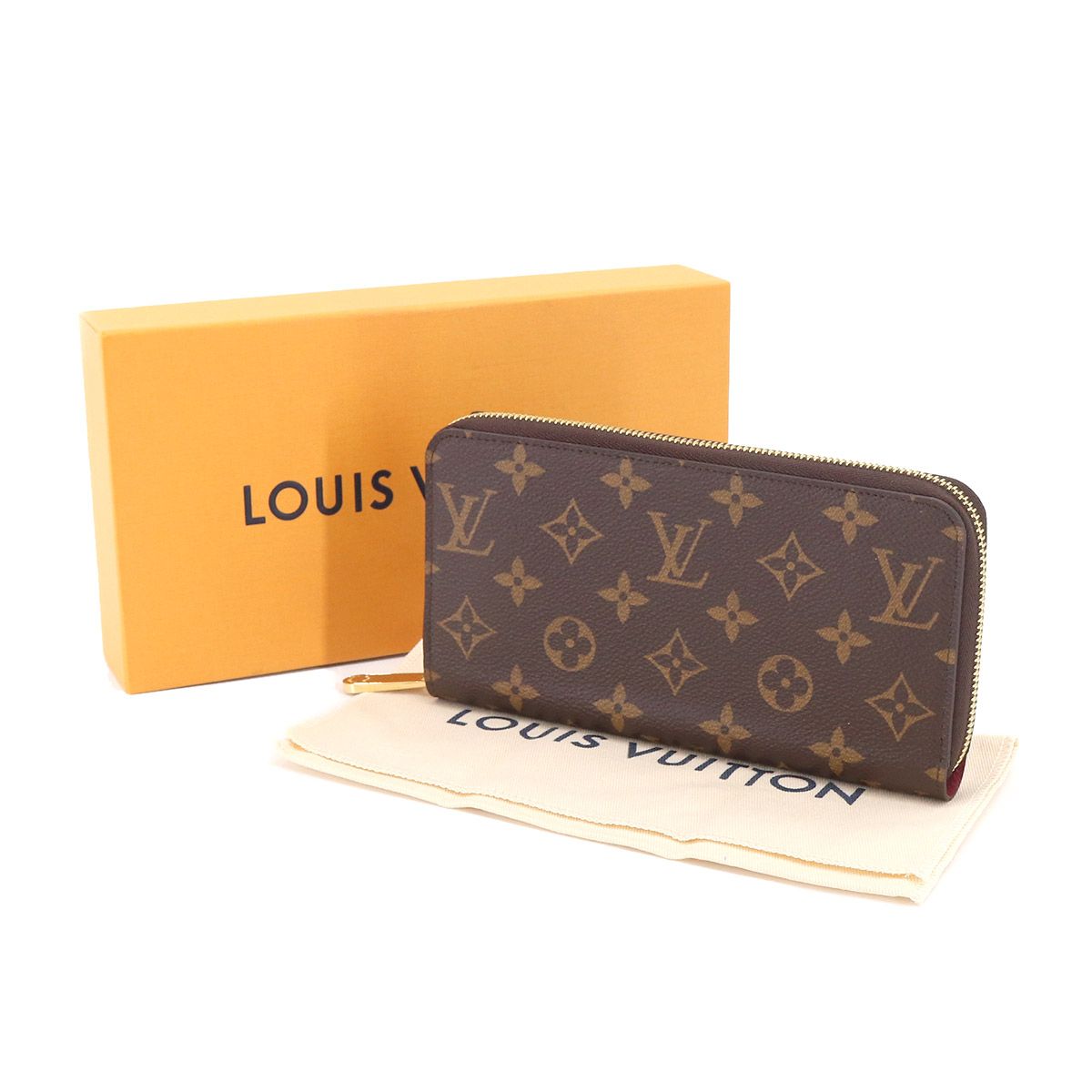 未使用 展示品 ルイ ヴィトン LOUIS VUITTON モノグラム ジッピー