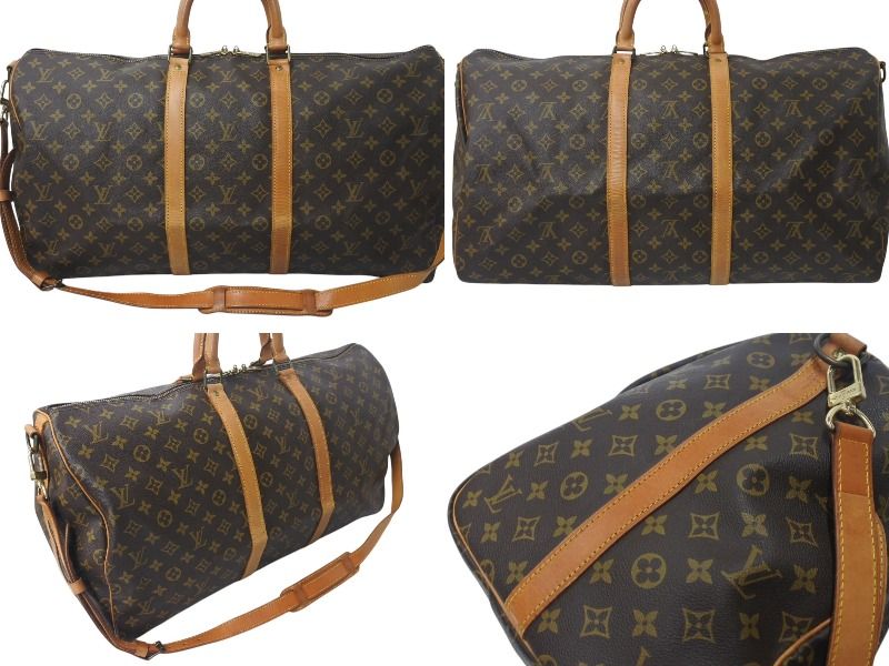 LOUIS VUITTON ルイヴィトン キーポルバンドリエール55 M41414