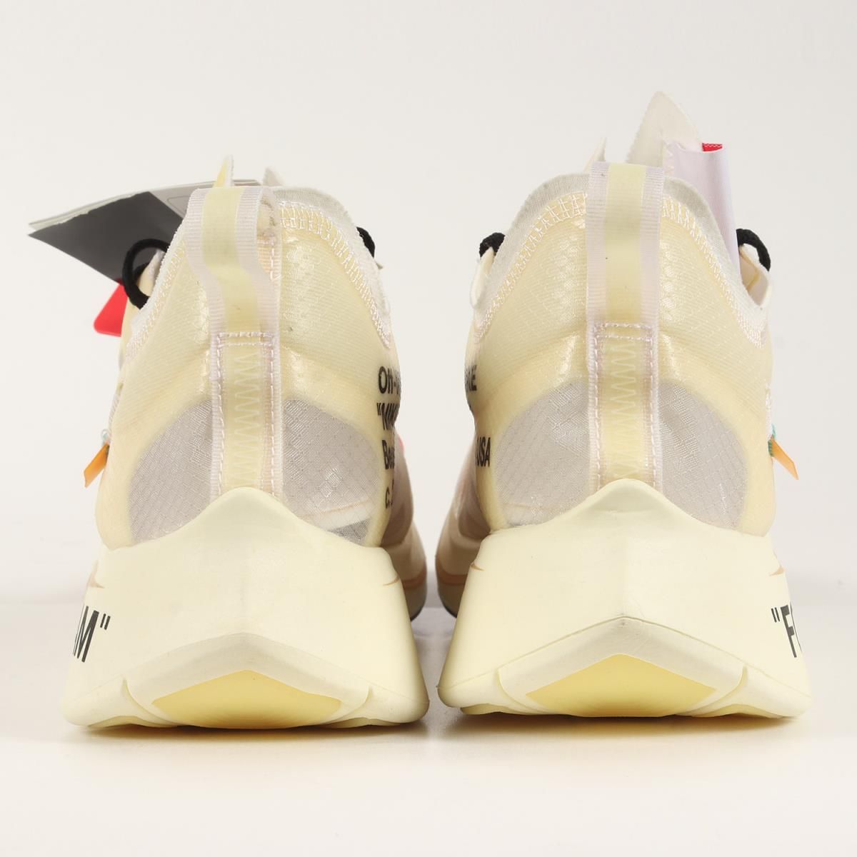 新品同様 OFF-WHITE オフホワイト NIKE THE 10 : ZOOM FLY (AJ4588-100 