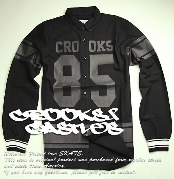 CROOKS & Castles (クルックス アンド キャッスルズ) シャツ 長袖 