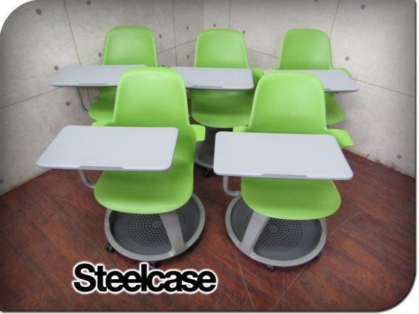 美品/Steelcase/スチールケース/USA/Node/ノード/ワサビ 