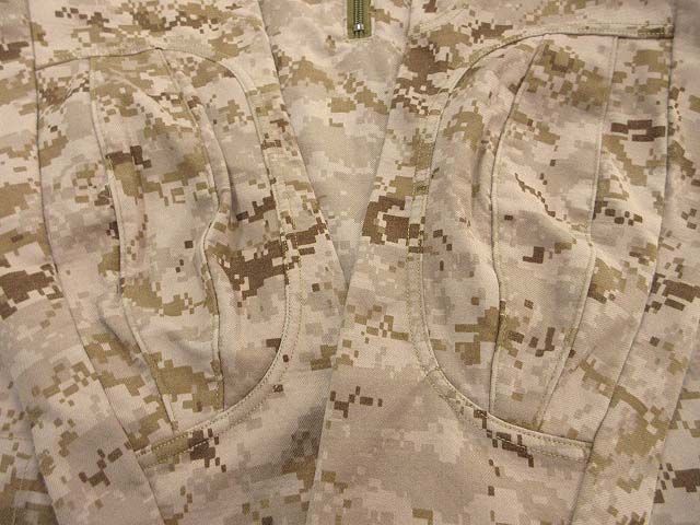 USMC 米海兵隊 FROG コンバットシャツ デザートマーパット 迷彩