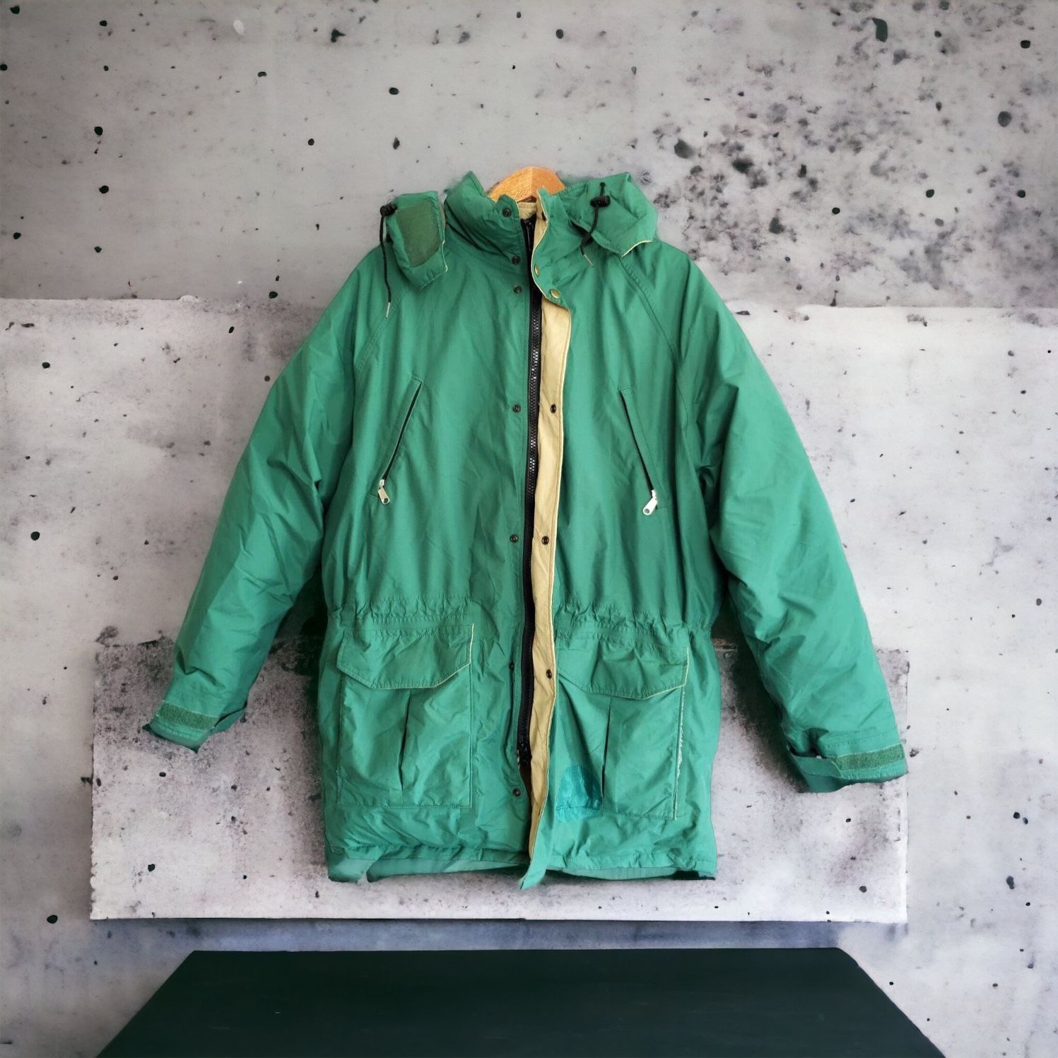 ★レアモデル★80s★ エルエルビーン ワーデンズパーカー ゴアテックス LL Bean Maine Warden's Green Parka  Goose Down GORE-TEX