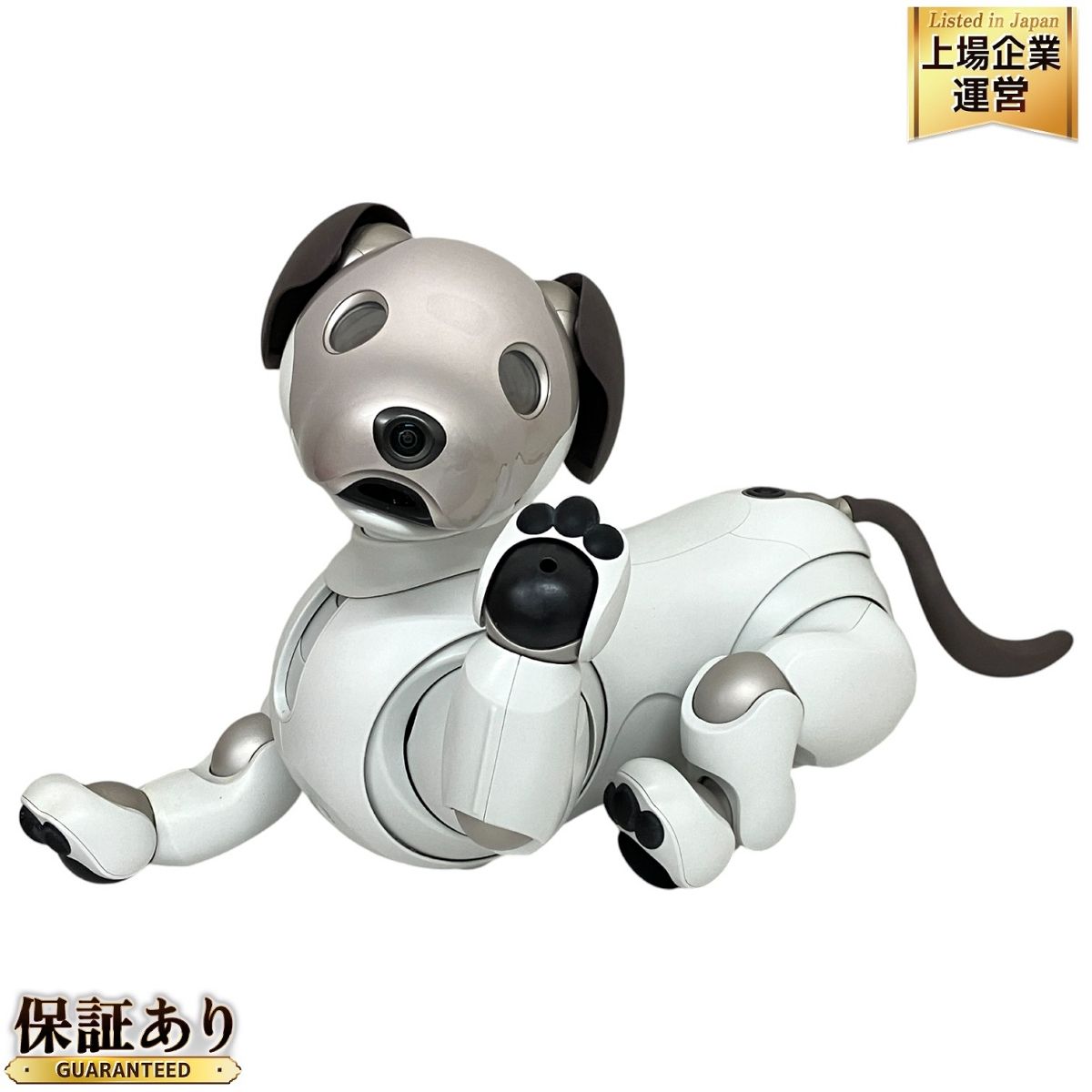 SONY 自律型エンタテインメントロボット AIBO アイボ ERS-1000 アイボリーホワイト バーチャルペット 犬型 ロボット ボール付き  aibo 中古 T9285526 - メルカリ