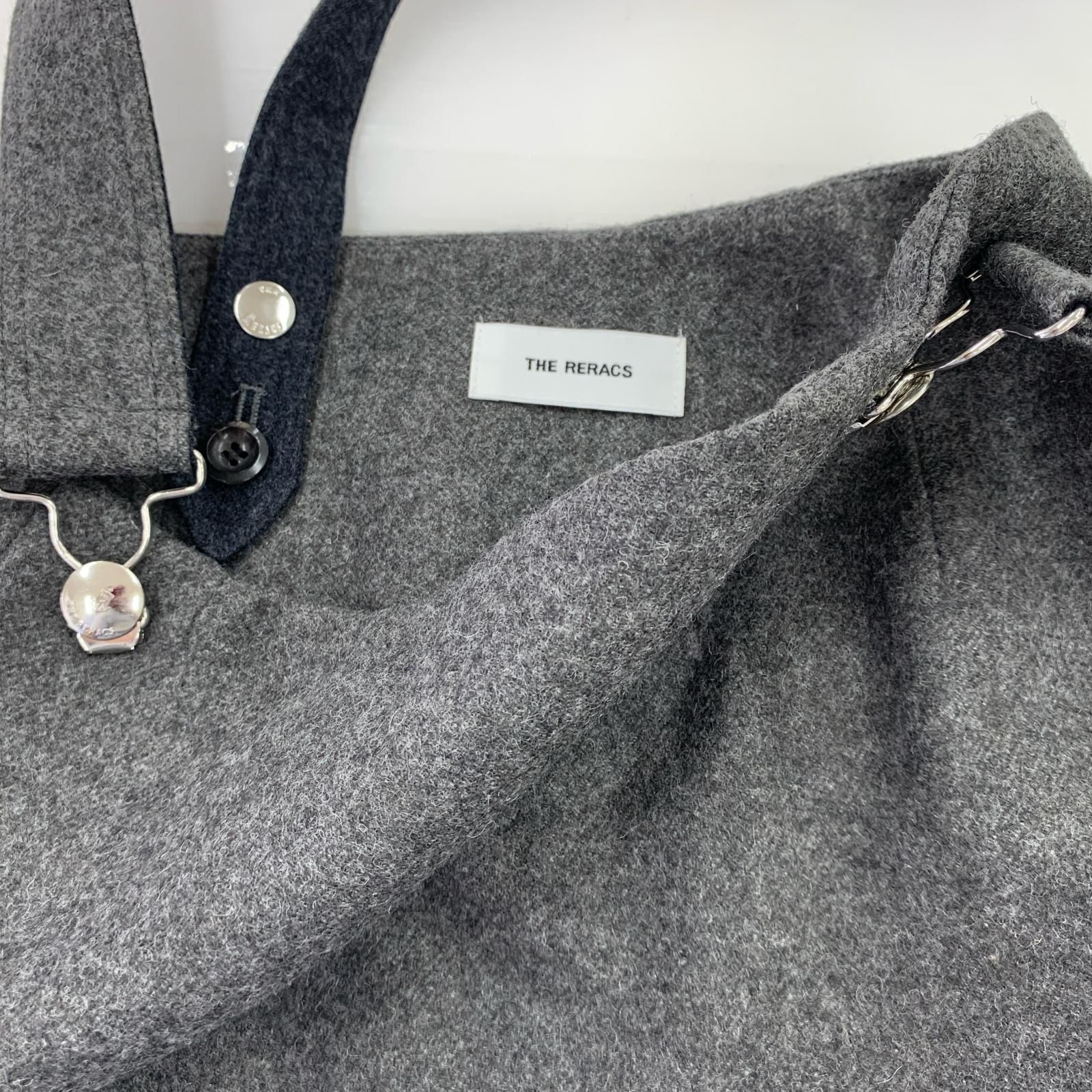 THE RERACS スカート ブラック 38 GULLKHAN_COM