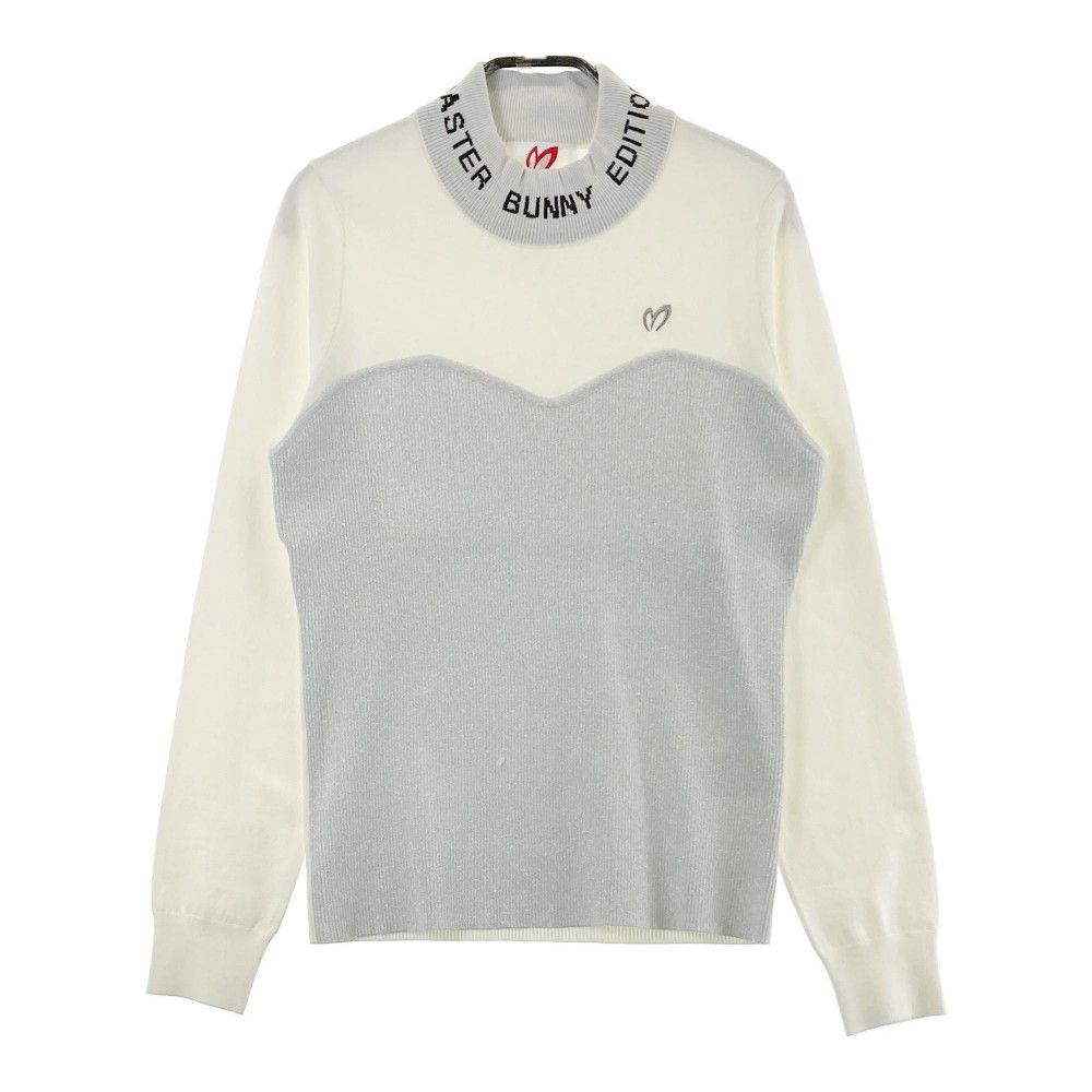マスターバニーエディションゴルフ レディース トップス 長袖 ハイネックセーター マスターバニーエディションゴルフ レディース トップス 長袖