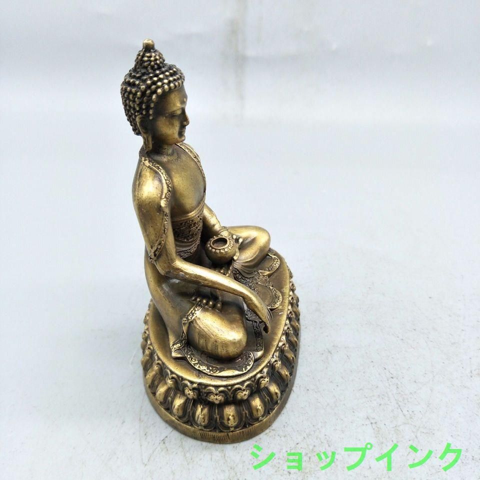 仏教美術 仏像 如来仏様 小仏像 銅製 銅器 Amazon｜極小仏像 釈迦如来像 真鍮釈迦牟尼仏坐像 銅製仏像 仏教