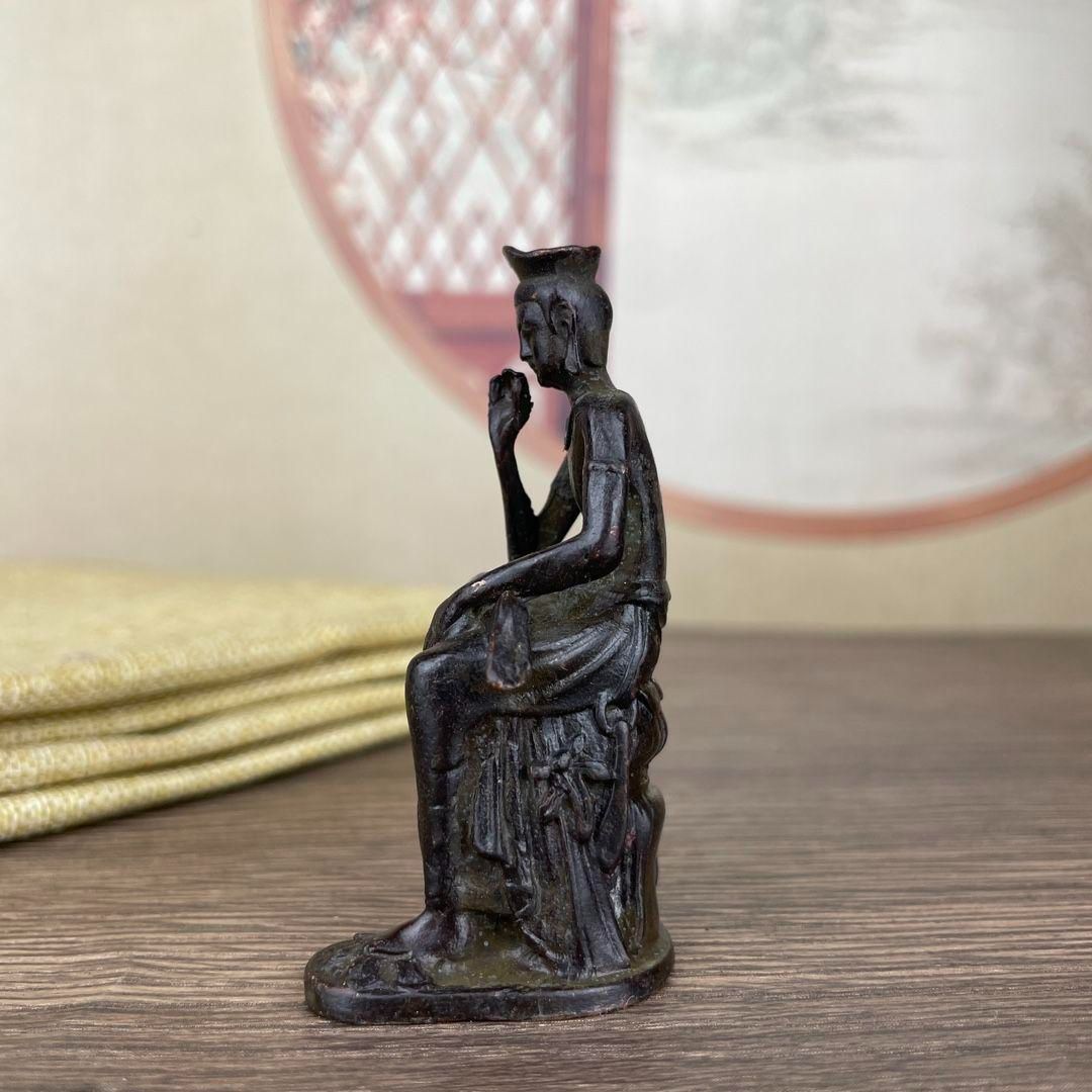 仏教美術 仏像 金童玉女観世音菩薩仏像 小仏像 銅製 銅器 仏教美術 仏像 金童玉女観世音菩薩仏像 小仏像 銅製 銅器 美術品