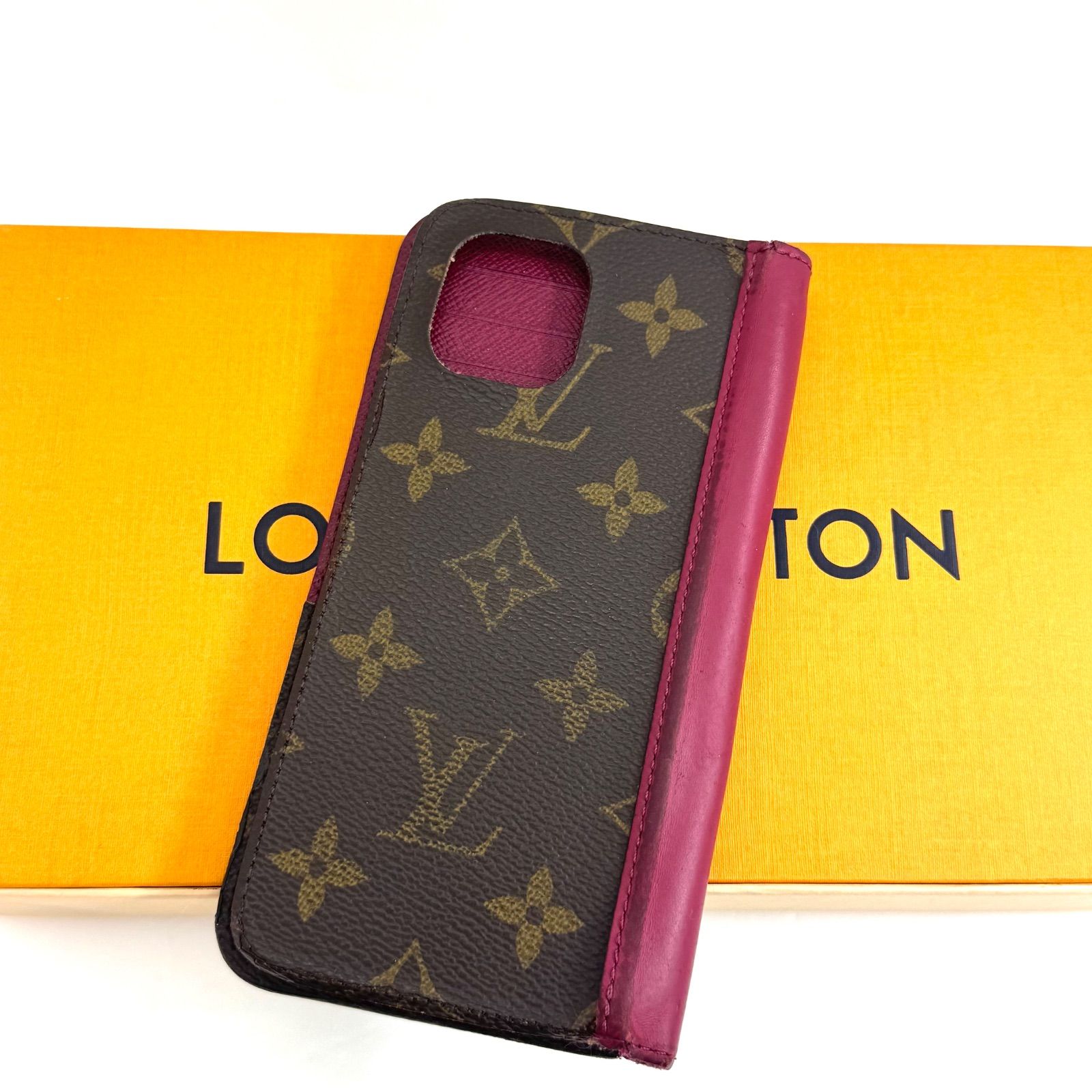 Louis Vuitton モノグラム 手帳型ケース 美品 極美品 ルイヴィトン