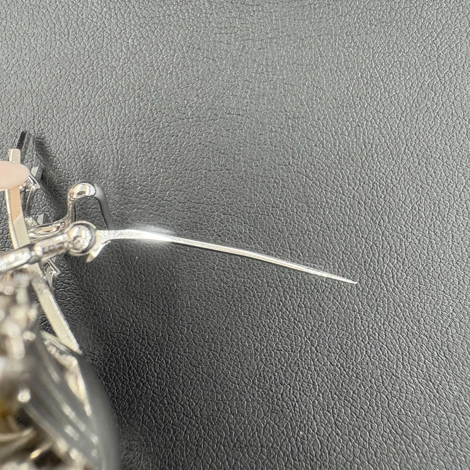 淡水パール風 SILVER刻印ブローチ 【K73】 - メルカリ