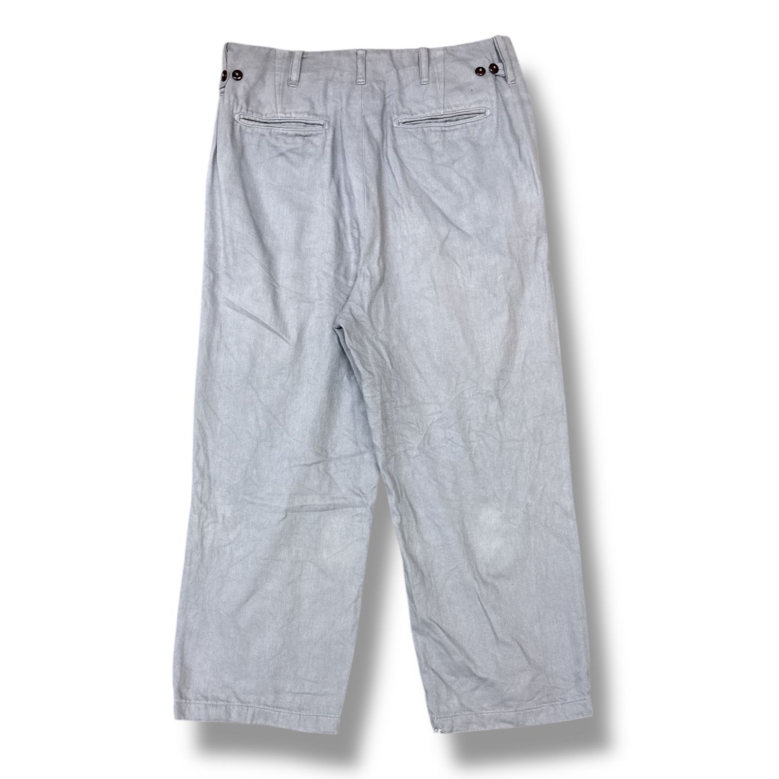 MAATEE&SONS 23AW CHEAP CHINO チープチノパンツ マーティーアンドサンズ MT3303-0206A ブルー 2 （1454M） 参考上代31900円 MAATEE&SONS 23AW CHEAP CHINO チープチノ チノパンツ