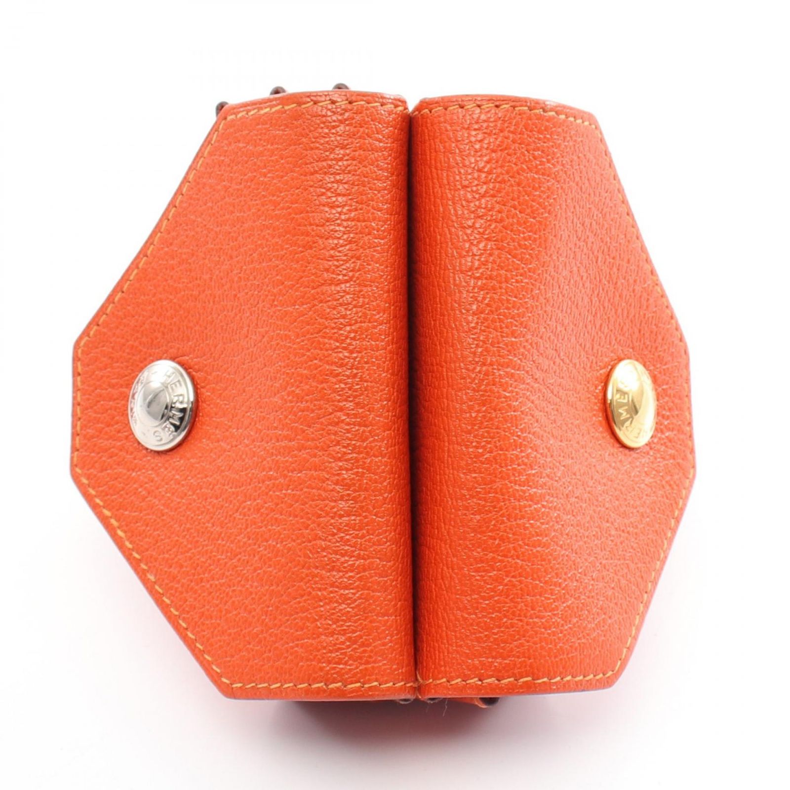 HERMES エルメス ルヴァンキャトル コインケース レッド レディース 