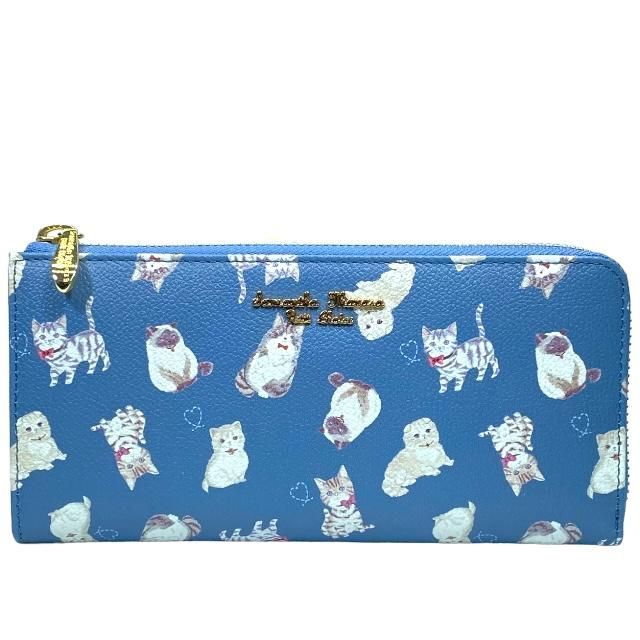 国内発送 猫柄◆Samantha Thavasa◆オリジナルキャット 長財布 50357190806A.jpg