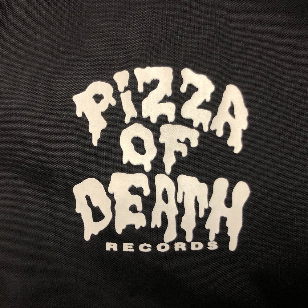 02w18450 Cardinal PIZZA OF DEATH コーチジャケット ブラック