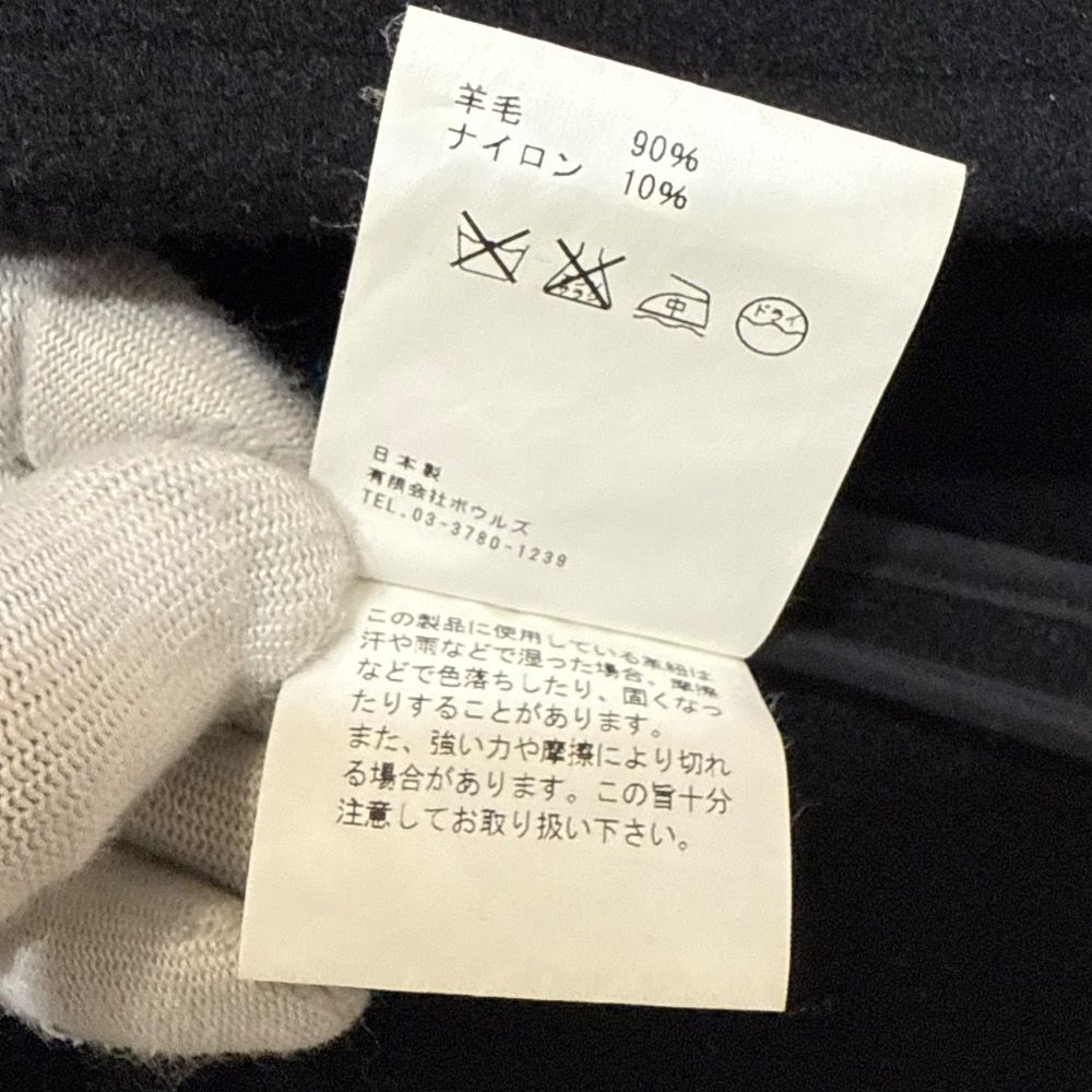 希少カラー　HYKE　ダッフルコート　ホワイト 送料無料】DOUBLE FACE DUFFLE JACKET
