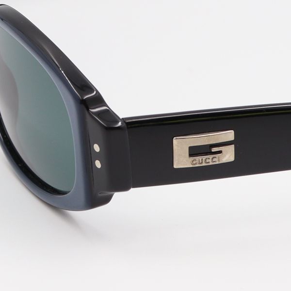 GUCCI サングラス ダークネイビー 良品 グッチ GG2417/N/S イタリア製 ブラック ネイビー メンズ