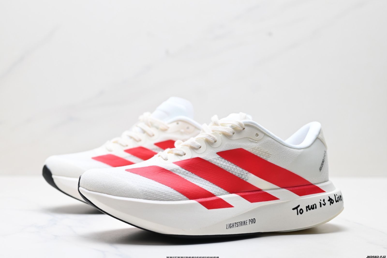 アディダス Adidas Adizero Evo SL は快適でマルチマッチ で 滑り止め 耐磨耗性に優れたロートップカジュアルランニングシューズ -MM輸入