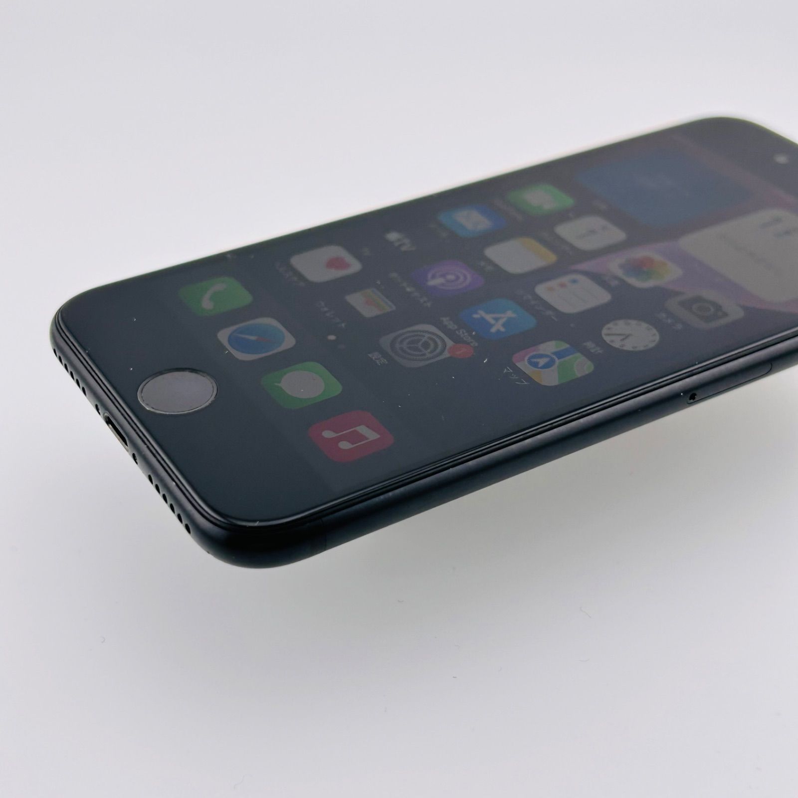 バッテリー100% iPhoneSE2 64GB ブラック SIMフリー(simロック解除済