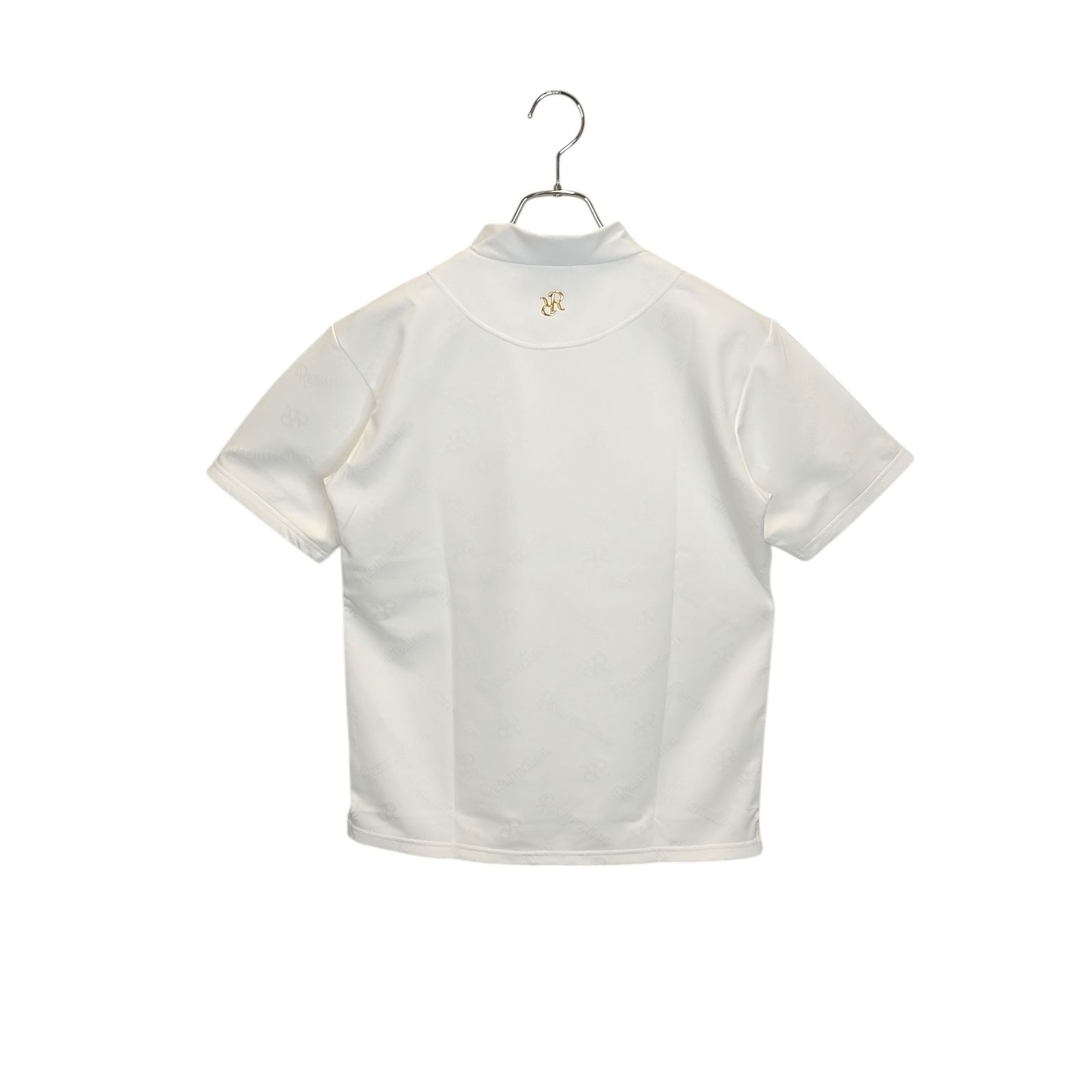 Resurrection レザレクション ゴルフ 半袖 モノグラム ジャガード