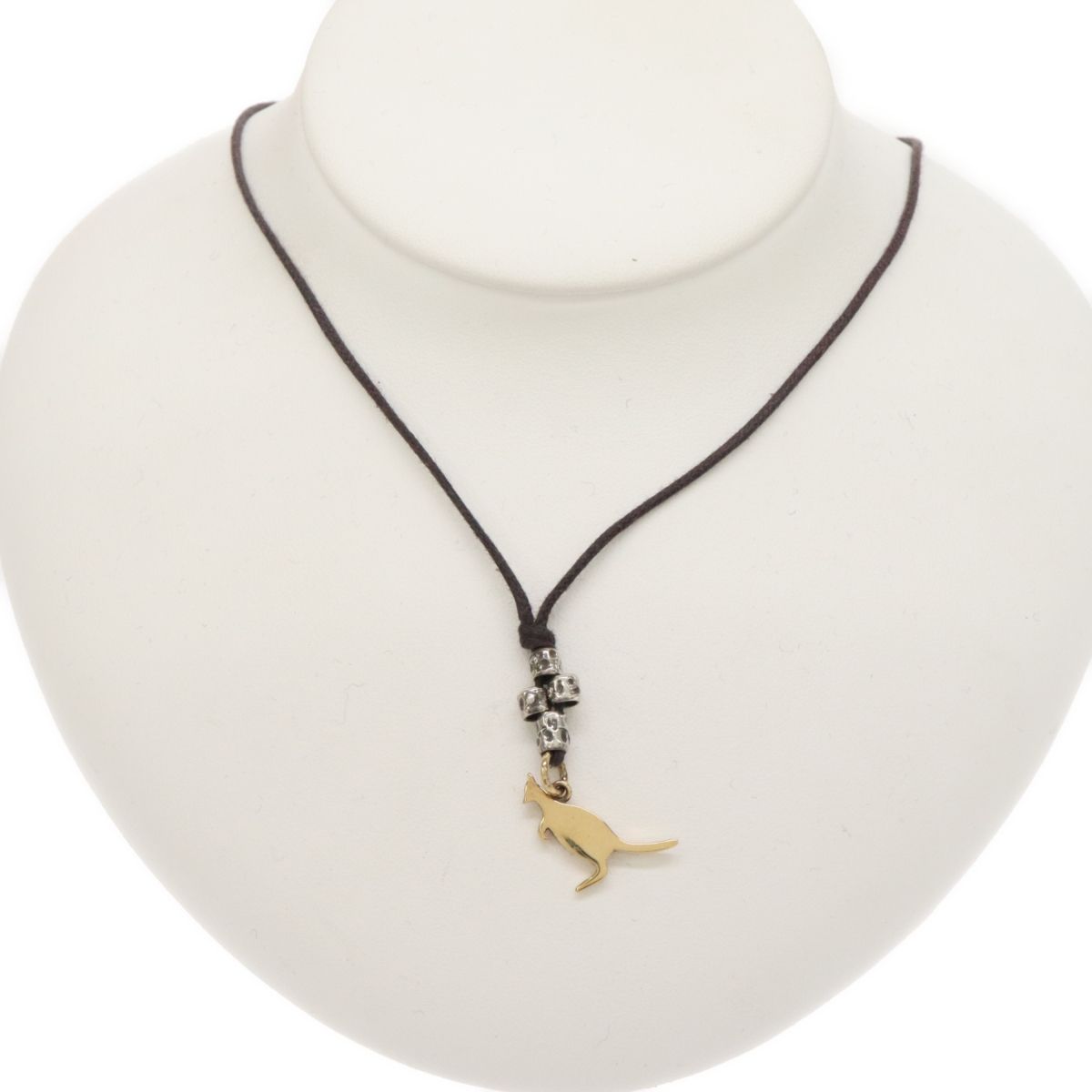 Pomellato ポメラート Dodo ドド 750YG 18金イエローゴールド K18 カンガルーのネックレス ペンダント ジュエリー ブランド