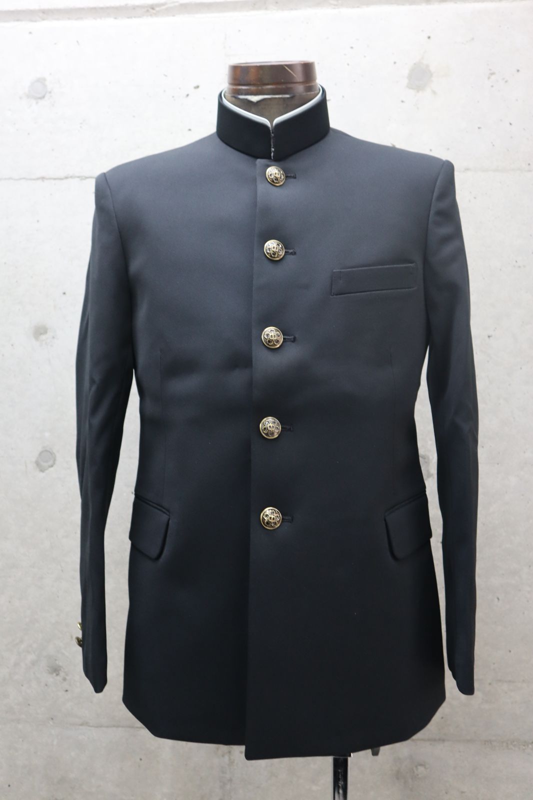 変形学生服　カスタム 学ラン　男子学生服　上衣のみ　ﾃﾞｯﾄｽﾄｯｸ　管理番号：sm0674A09s