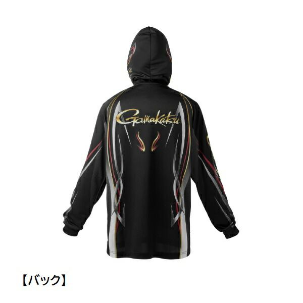 がまかつ フィッシングウェア GM3736 2WAYプリントジップシャツ