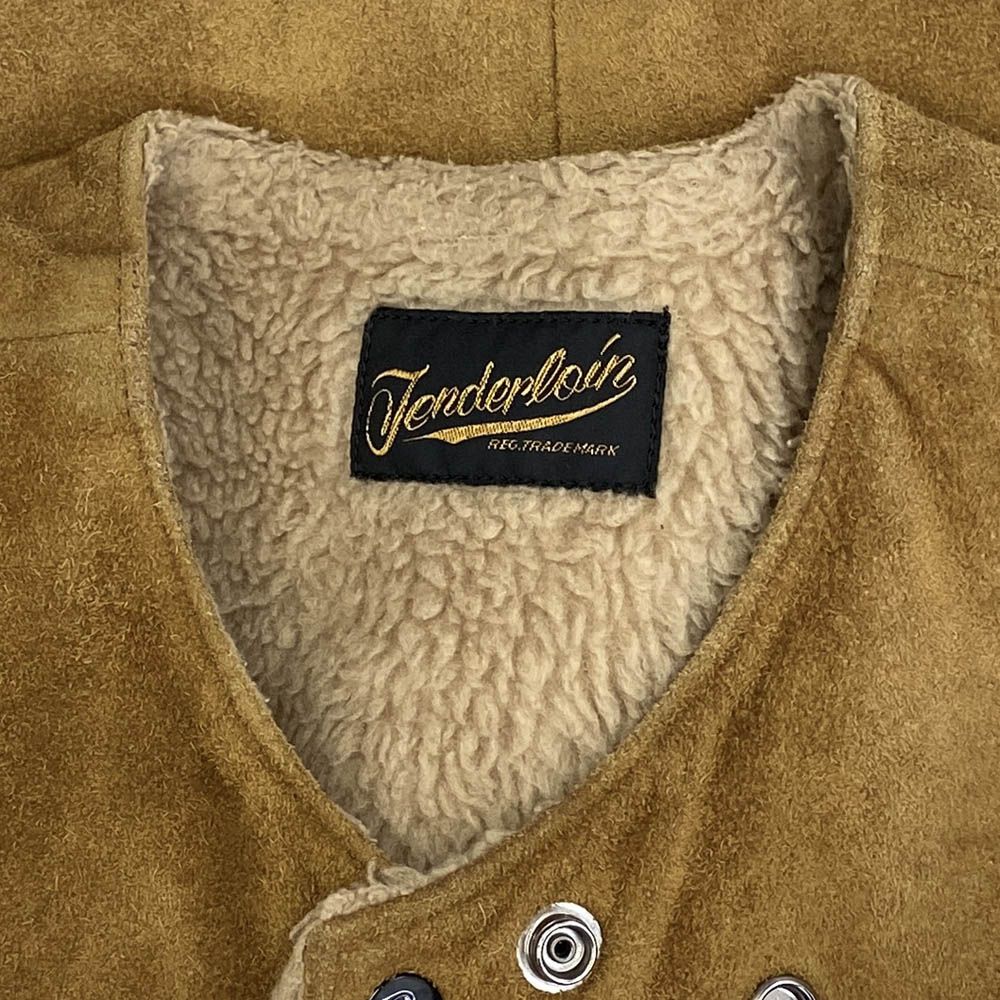 TENDERLOIN テンダーロイン T-SUEDE VEST スエード ベスト