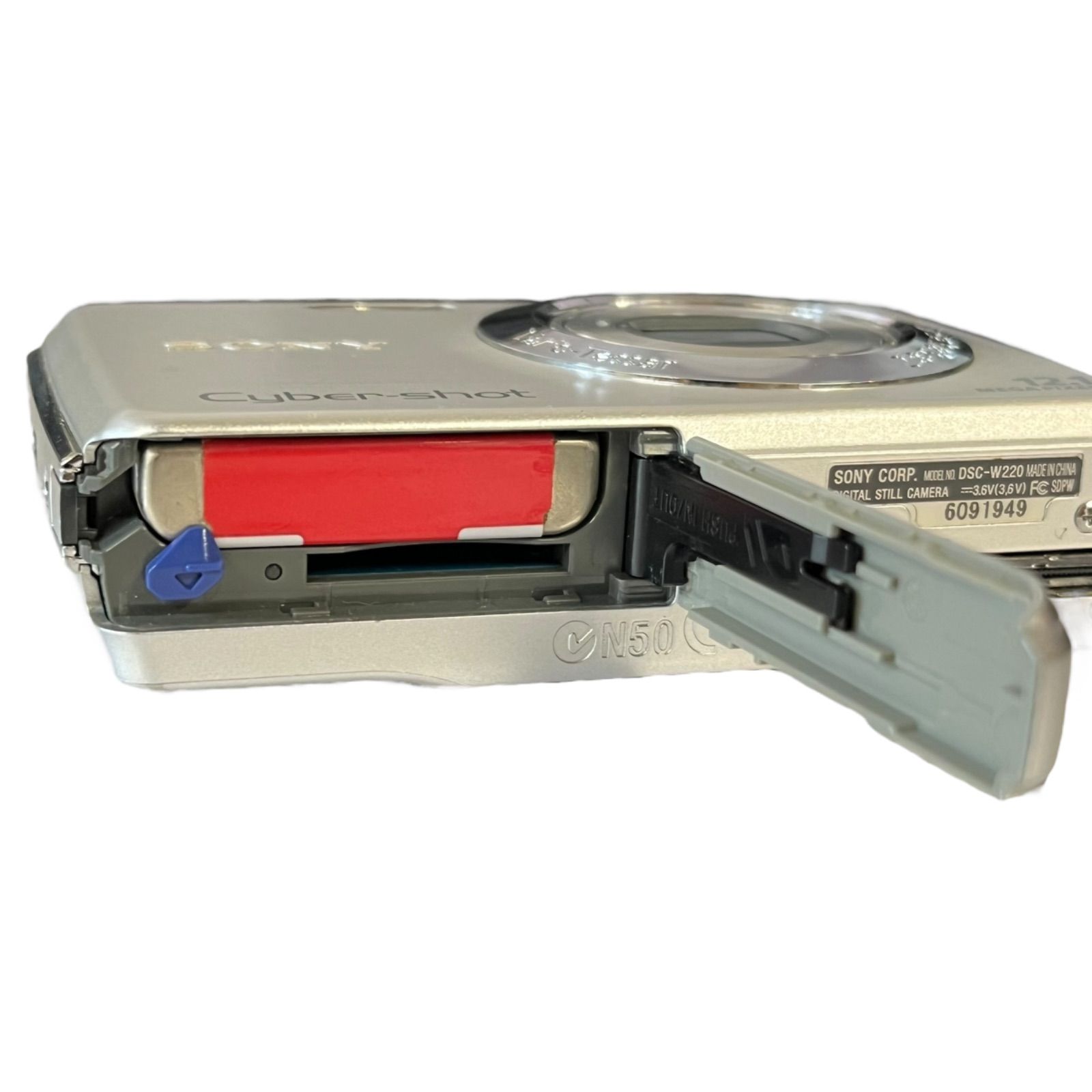 管33409】動作未確認☆SONY ソニー Cyber-Shot DSC-W220 デジタル