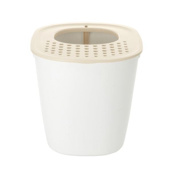 まとめ ラプレ 砂取りネコトイレ ホワイト ペット用品 ×2セット