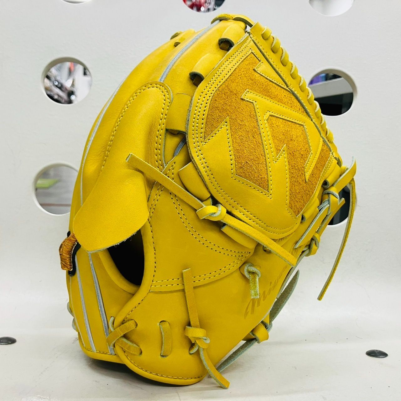 ミズノプロ MIZUNOPRO 当店 オリジナルオーダーグラブ 硬式用 投手用 高橋宏斗型 スピードレボ HAGAJAPAN 高校野球対応 球速が上がるグラブ