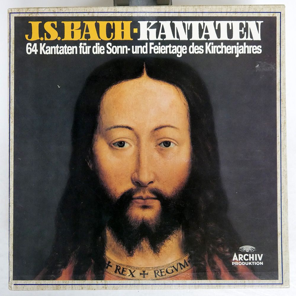 ドイツ盤 カールリヒター|J.S.BACH | KANTATEN 64 KANTATEN FUR DIE SONN-UND-FEIERTAGE DES KIRCHENJAHRES|ARCHIV PRODUKTION 272307